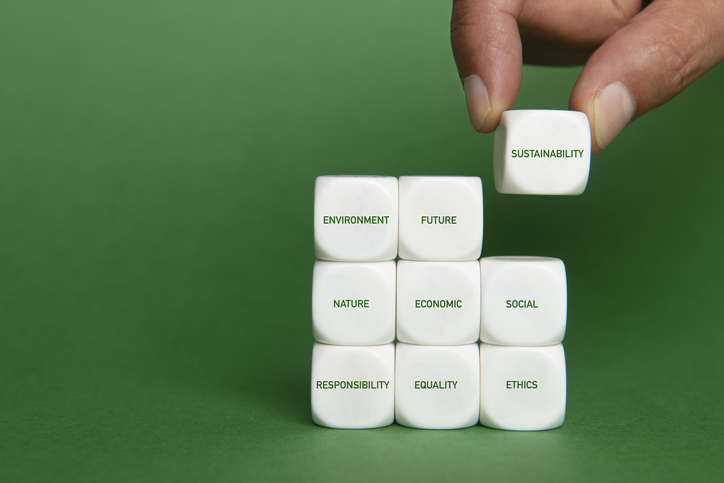Photo: Organization analyzing data together